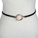 Women's Designer Circle Adjustable Belt - Two 12 Fashion