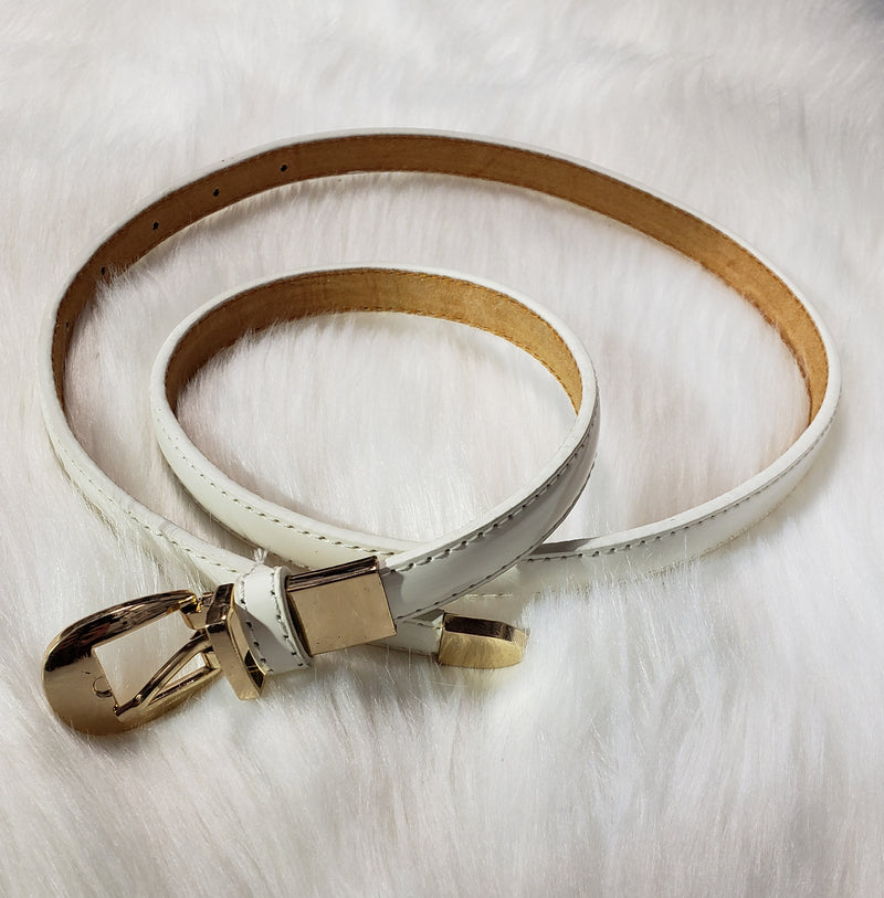 Women's Designer Patent Belt - Two 12 Fashion