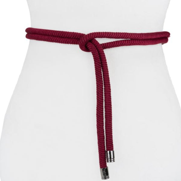 Two 12 Fashion Designer Thick Rope Belt - Two 12 Fashion