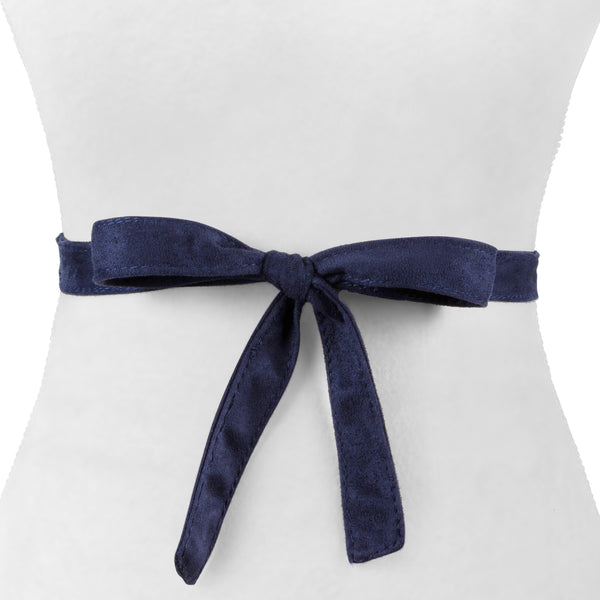 Suede Skinny Wrap Belt - Two 12 Fashion