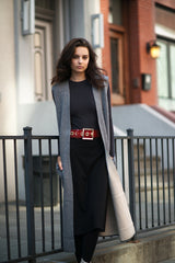 Square Buckle Belt - Two 12 Fashion