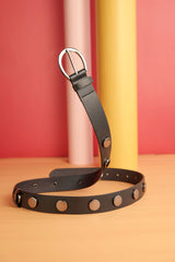 Vintage Studded leather belt - Two 12 Fashion