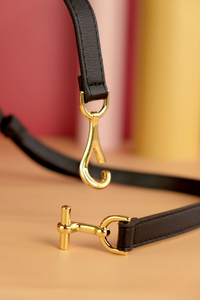 Gold Interlocking Buckle Belt - Two 12 Fashion