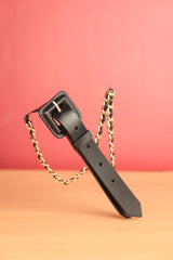 Leather Buckle Chain - Two 12 Fashion