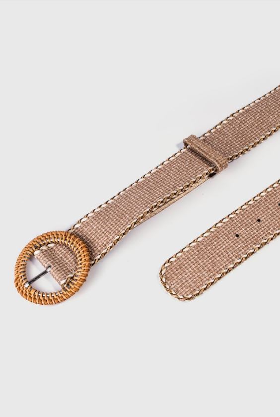 Brown Wicker Belt - Two 12 Fashion