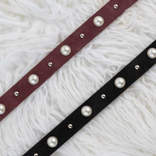 Pearl Grommet Belt - Two 12 Fashion