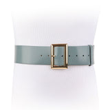 Wide Gold Buckle Belt - Two 12 Fashion