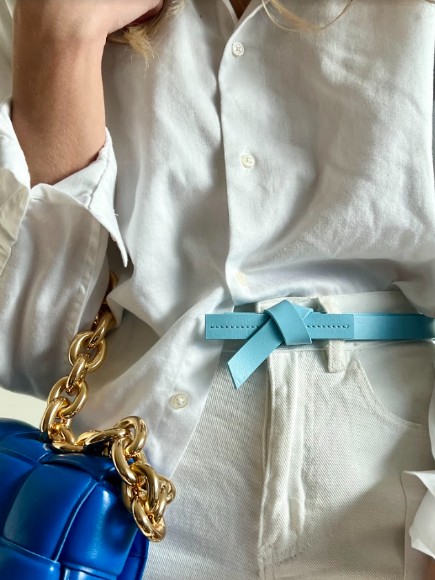 Women's Designer Knot-Detail Waist Belt