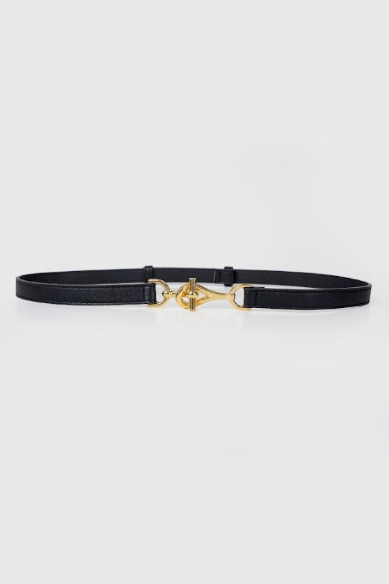 Gold Interlocking Buckle Belt - Two 12 Fashion