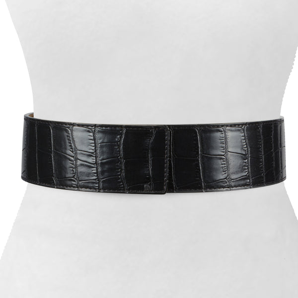Genuine Alligator Leather Wrap Waist Belt - Two 12 Fashion