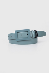 Edge Buckle Leather Belt - Two 12 Fashion