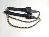 Leather Buckle Chain Belt - Two 12 Fashion