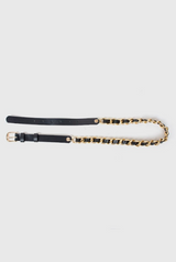 Vintage Chain & leather belt - Two 12 Fashion